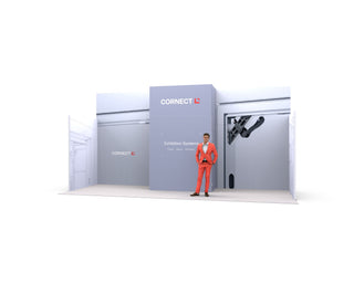 CORNECT Messepaket XL – Aufbauvariante (Standform)