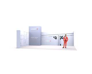 CORNECT Messepaket XL – Aufbauvariante (Standform)