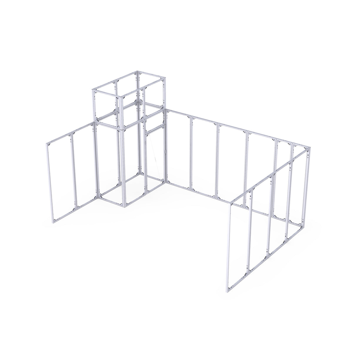 CORNECT Messepaket XL – modulares Gestell (ohne Tuchbespannung)