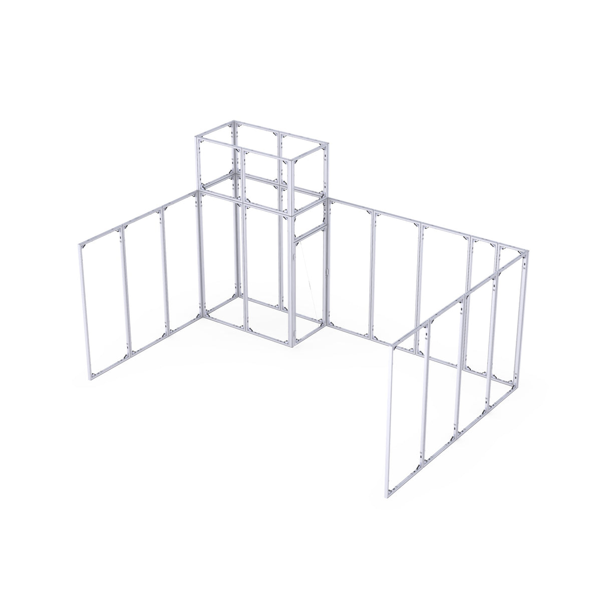 CORNECT Messepaket XL – modulares Gestell (ohne Tuchbespannung)