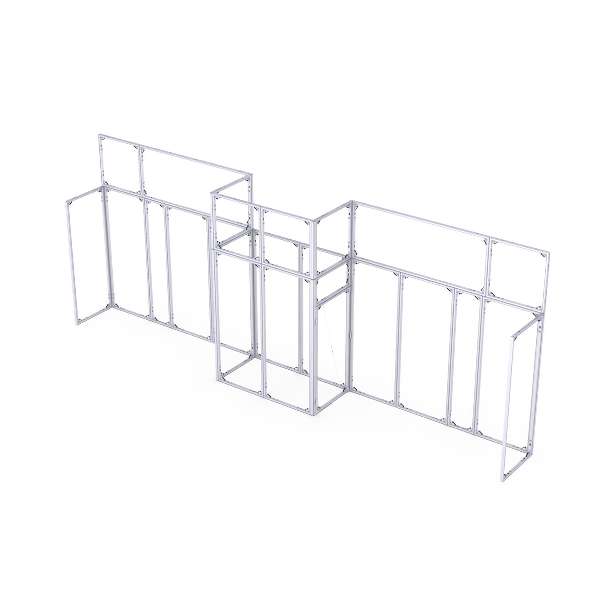 CORNECT Messepaket XL – modulares Gestell (ohne Tuchbespannung)