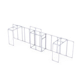 CORNECT Messepaket XL – modulares Gestell (ohne Tuchbespannung)