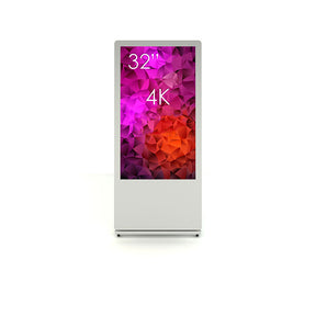 Digitaler Kundenstopper 32" weiß