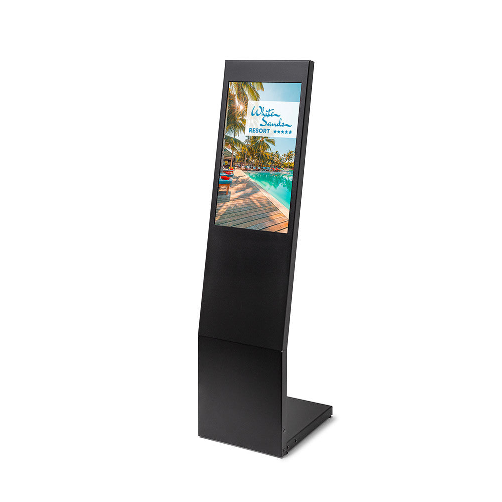 Digitaler Kundenstopper SLIM DESIGN – 24" oder 32" Samsung UHD Stele