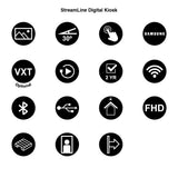 Digitales Touch Terminal DIRECT – 32" Interaktives Pult (Samsung UHD)