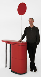 PENTA-LOOOP - Display weiß kaufen – Messe-Shop24.de