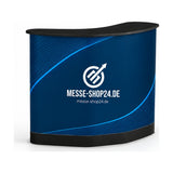 Expo Case Messetheke mit Messe-Shop24-Branding – freigestellt