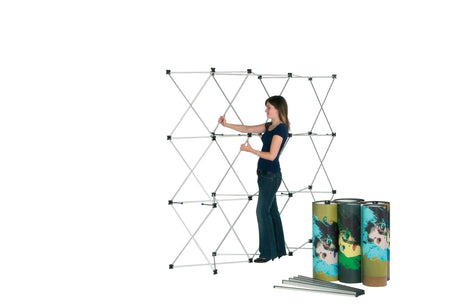 Faltdisplay Fold-It Quick Komplett-Set Bundle – Detailansicht