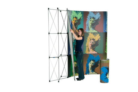 Faltdisplay Fold-It Quick Komplett-Set Bundle – Detailansicht