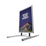 Kundenstopper Windtalker