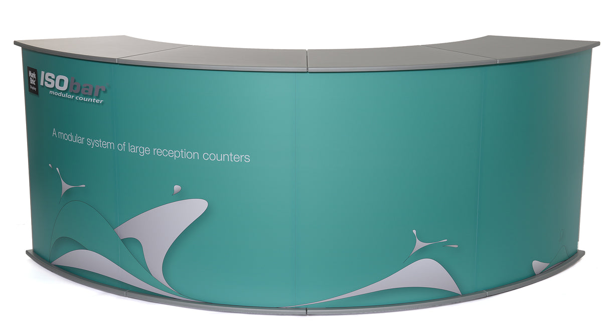 Messetresen gebogen (30°) ISOframe ISObar