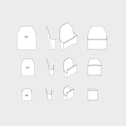 Prospektfach Din-A4, zum einhängen