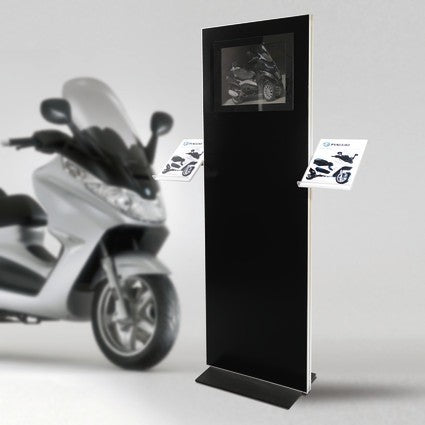INFO-Stele iPoint Media Black – Detailansicht