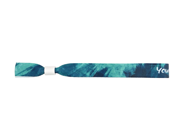 Kontrollbänder Stoff, bedruckt