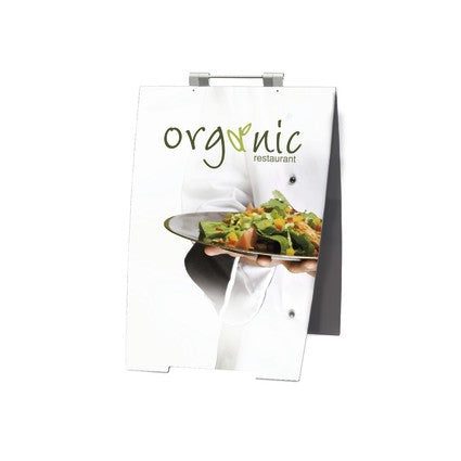 Outdoor Kundenstopper "Organic" – Detailansicht