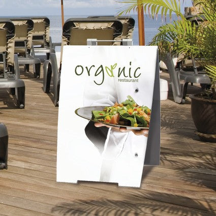 Outdoor Kundenstopper "Organic"