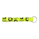 Kurzes Ökoschlüsselband PET mit Werbedruck