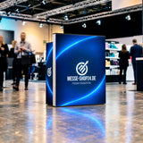 LEDUP Counter MAX mit Messe-Shop24-Branding – im Einsatz