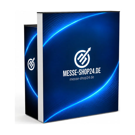 LEDUP Counter MAX mit Messe-Shop24-Branding – freigestellt