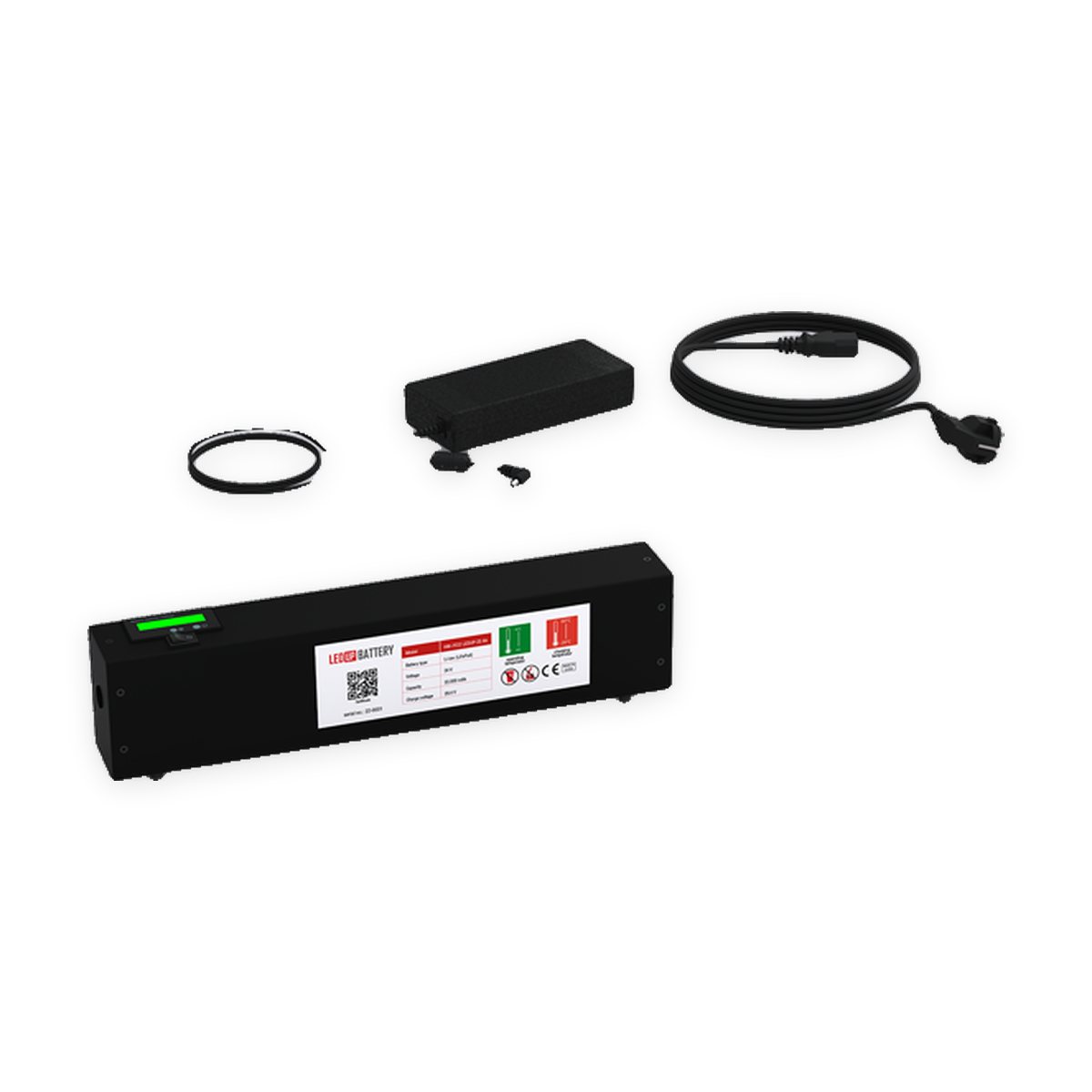 LEDUP Counter – Netzteil und Kabel