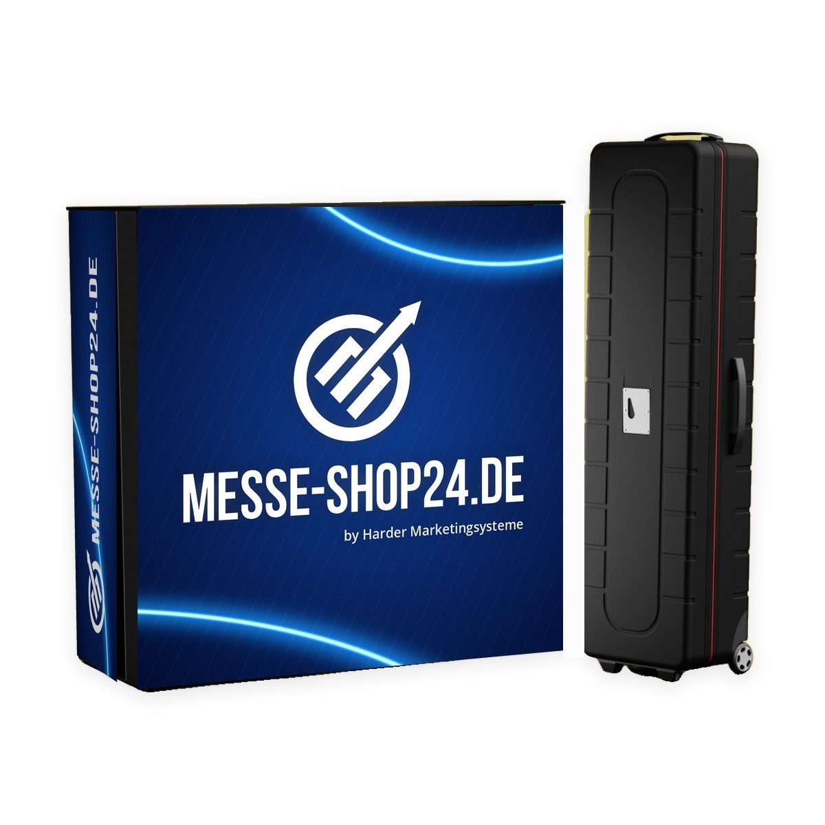 LEDUP Counter ONE BLACK – mit Transportkoffer