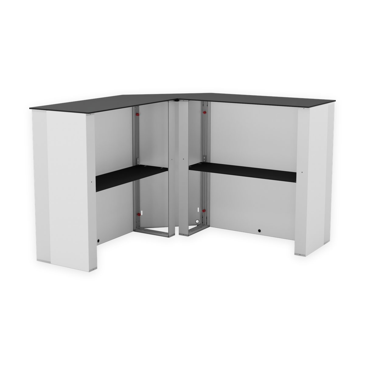 LEDUP Counter ONE Corner – Rahmen ohne Druck
