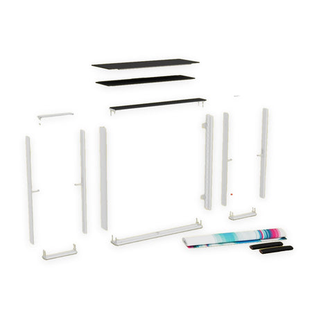 LEDUP Counter ONE – Einzelteile zerlegt