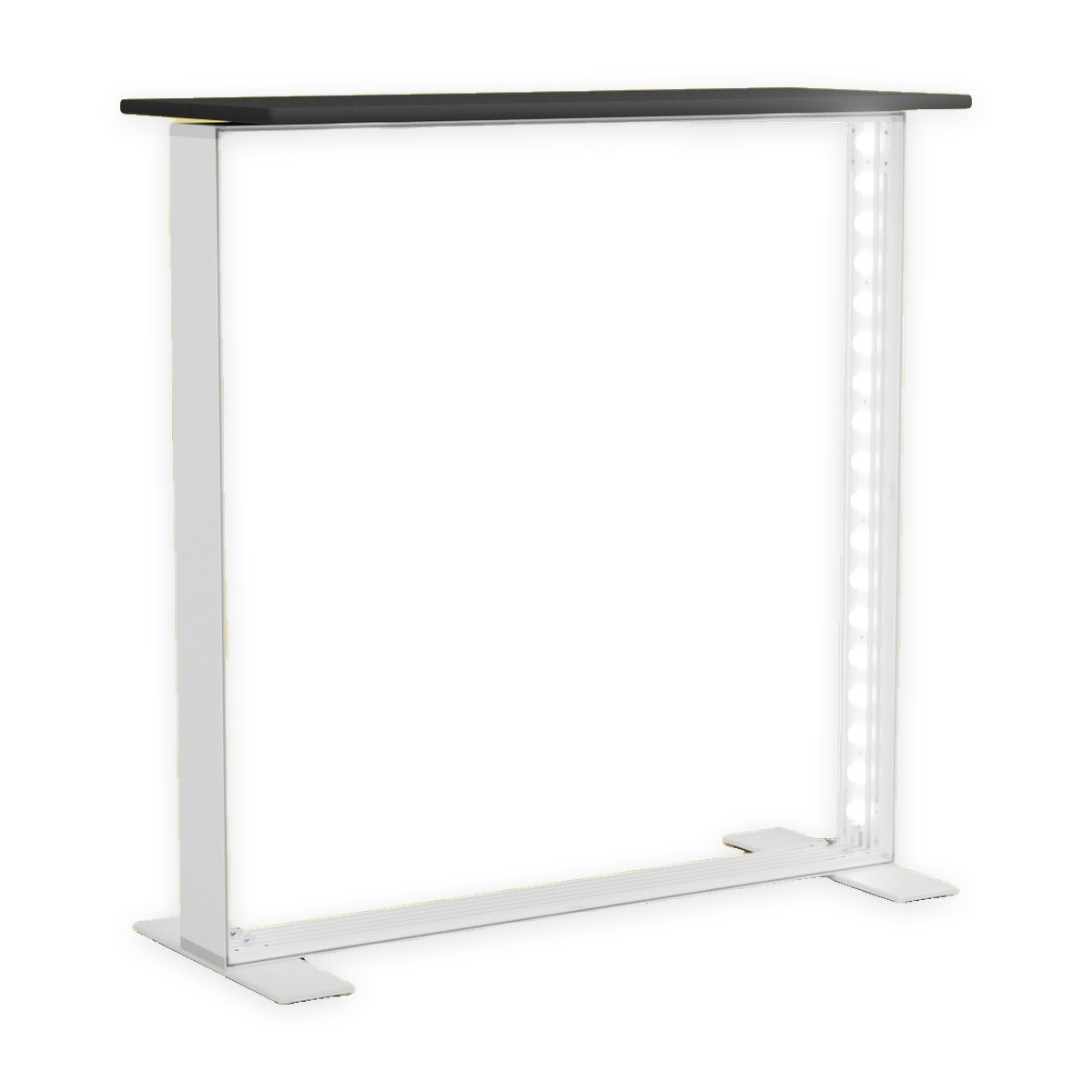 LEDUP Counter – Alurahmen ohne Druck