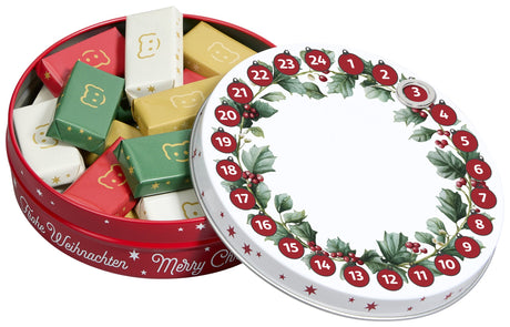 Magnetdosen-Adventskalender mit Logo – Schoko-Naps – Ansicht 3
