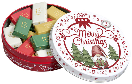 Magnetdosen-Adventskalender mit Logo – Schoko-Naps – Ansicht 4