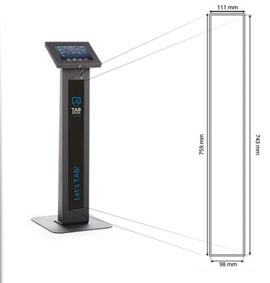 Iconia Tab Ständer Pro – Detailansicht