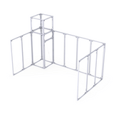 CORNECT Messepaket L – modularer Messestand bis 28 m²