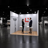 CORNECT Messepaket M – modularer Messestand bis 16 m²