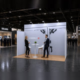 CORNECT Messepaket M – modularer Messestand bis 16 m²