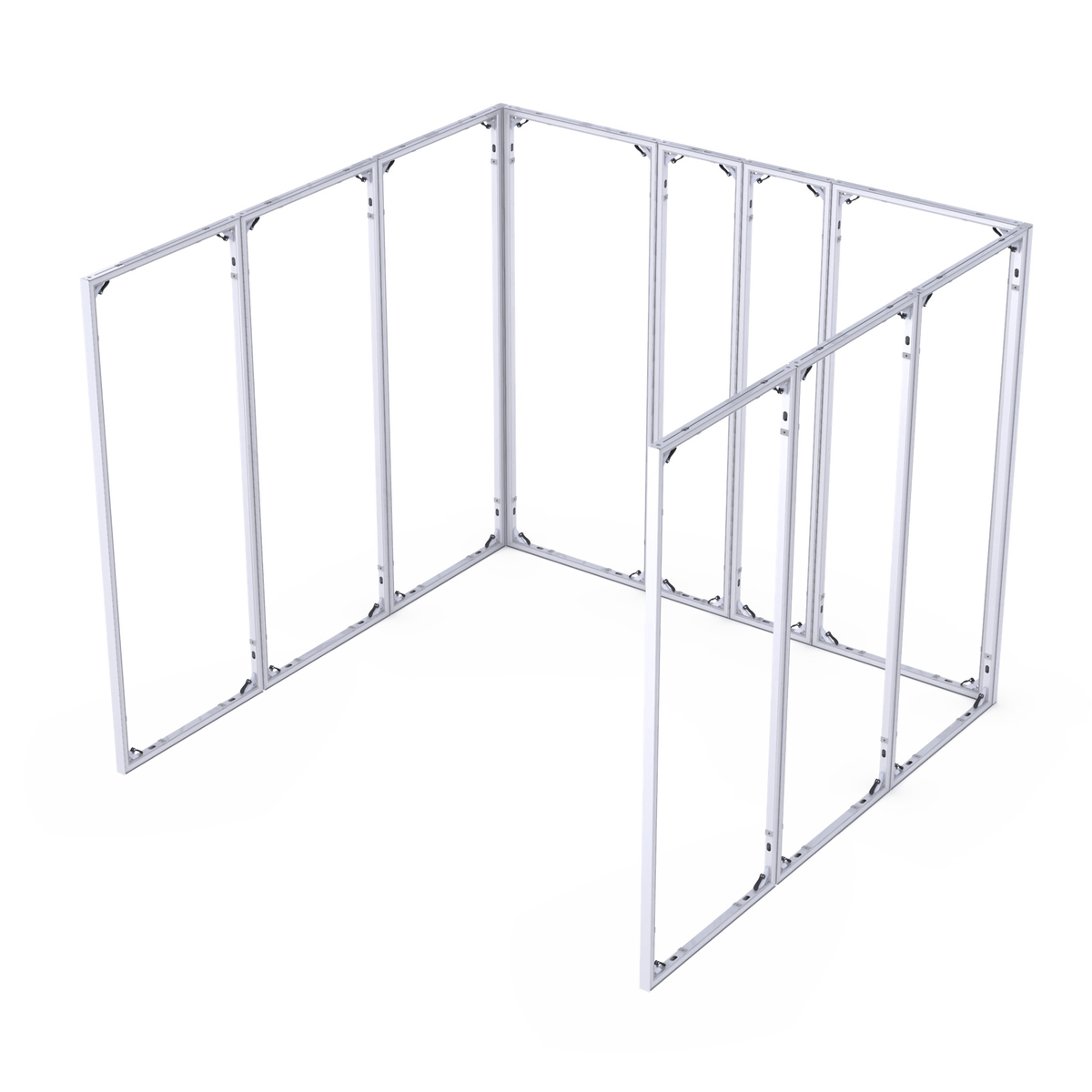 CORNECT Messepaket M – modularer Messestand bis 16 m²