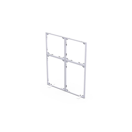 CORNECT Messepaket S: Aluminium-Gestell des Messestands ohne Bespannung