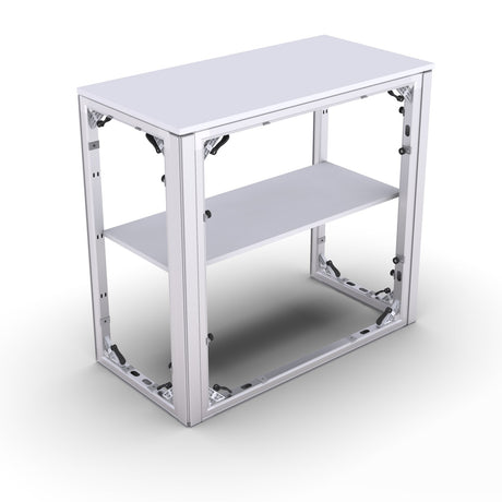 CORNECT Counter ONE T Messetheke aus System-50-Profilen