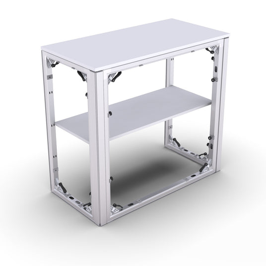 CORNECT Counter ONE T Messetheke aus System-50-Profilen