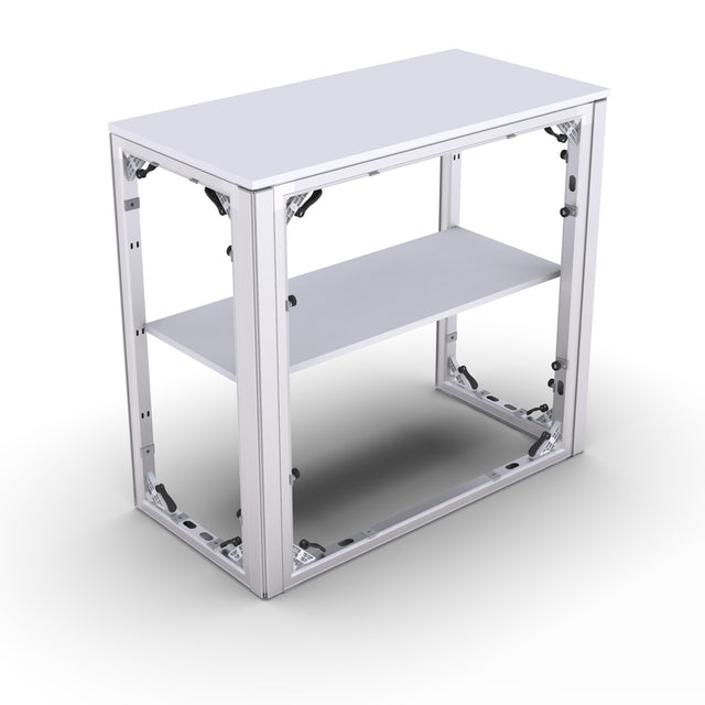 CORNECT Counter ONE T Messetheke aus System-50-Profilen