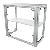 CORNECT Counter ONE T Gestell mit Deckplatte und Zwischenablage