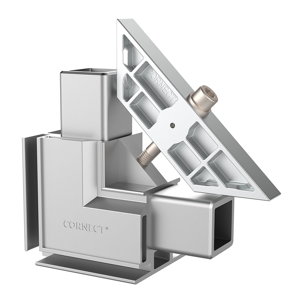 Detailansicht CORNECT Eckverbinder Easy CR-ESF-001-V