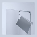 Stoffbespannung für CORNECT System 50 wird in den Rahmen eingezogen