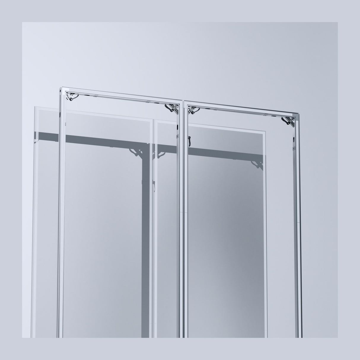 CORNECT System 50 Rahmen mit eingezogener Stofffüllung