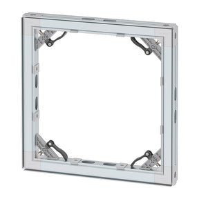 CORNECT System 50 Fertigrahmen 490 × 490 mm aus Aluminium