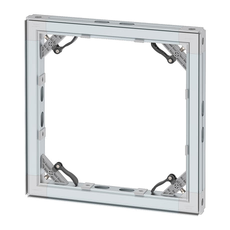 CORNECT System 50 Fertigrahmen 490 × 490 mm aus Aluminium