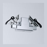 CORNECT System 50 T-Verbinder Plus mit werkzeuglosen Spannhebeln