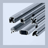 CORNECT System 50 Aluminiumprofile im Querschnitt