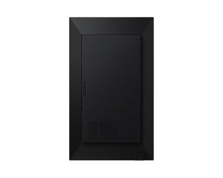 Rückseite des Samsung Spatial Signage 32 Zoll mit VESA-Bohrbild 100 × 100 mm