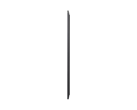 Seitenansicht des Samsung Spatial Signage 85 Zoll – rund 52 mm flaches Gehäuse