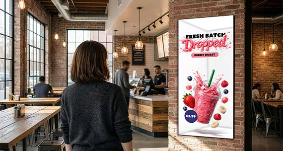 Spatial Signage in der Gastronomie